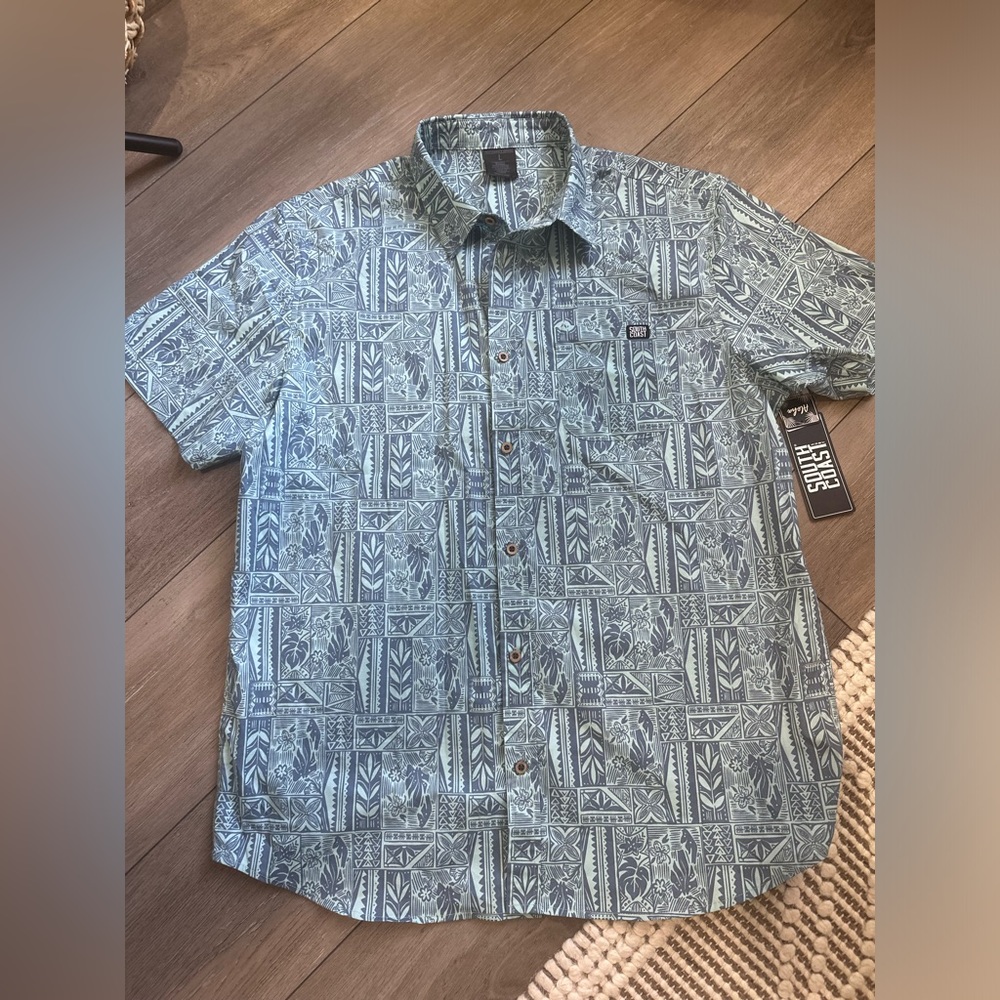 South Coast Surf Shop - Aloha Shirt Size Mens Large (NEW with Tags)
